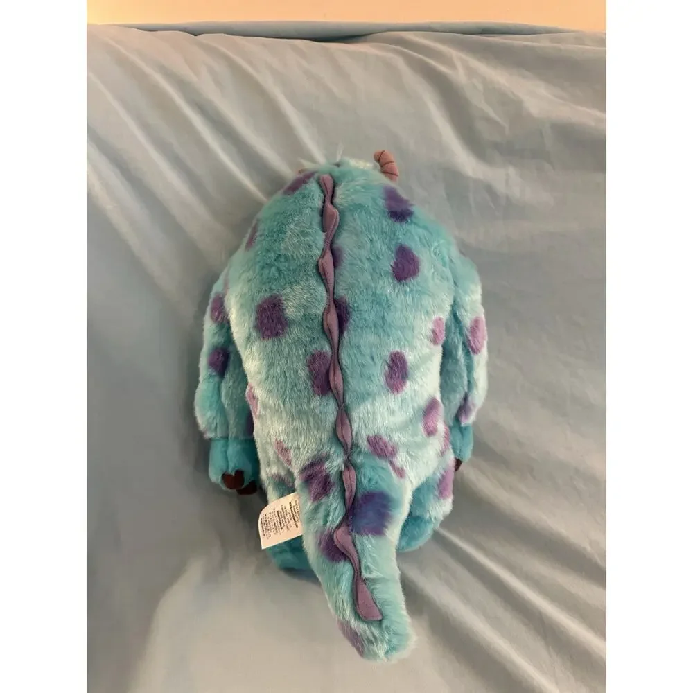 Disney Sulley Plush Blue Purple Monsters Inc Soft Stuffed Animal